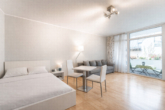Wohn- Schlafzimmer - Vermietetes, sehr gepflegtes Apartment im Gärtnerplatzviertel (mit TG-Stellplatz)