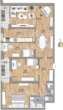 Grundriss - Helle Familien-Wohnung (oder WG) mit zwei Loggien