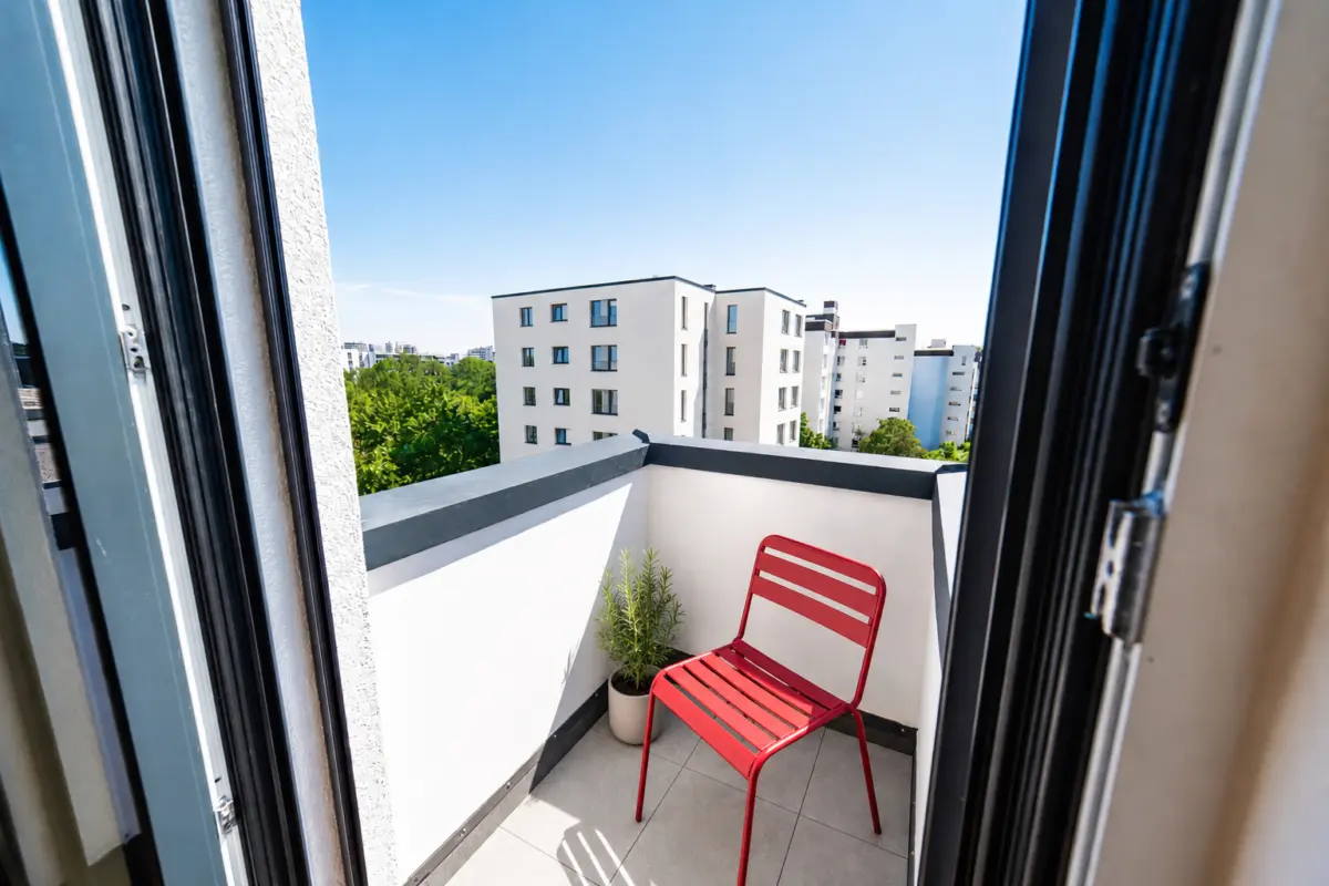 Balkon Visualisierung