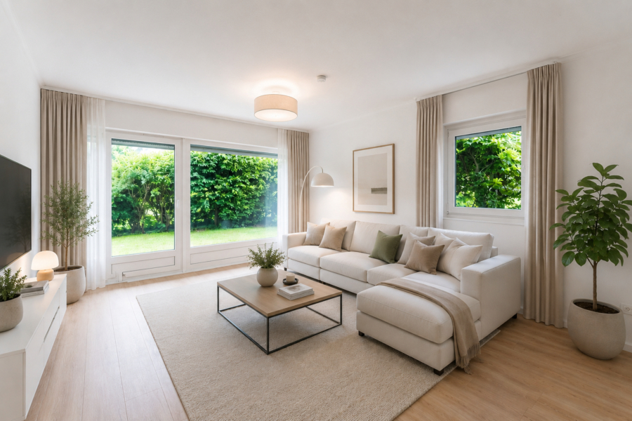 Wohnen am Cosimapark in Bogenhausen – schöne EG-Wohnung mit sonniger Terrasse, 81927 München / Englschalking, Erdgeschosswohnung
