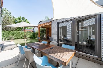 *VERKAUFT* Modernes Familienhaus mit Wärmepumpe - Terrasse