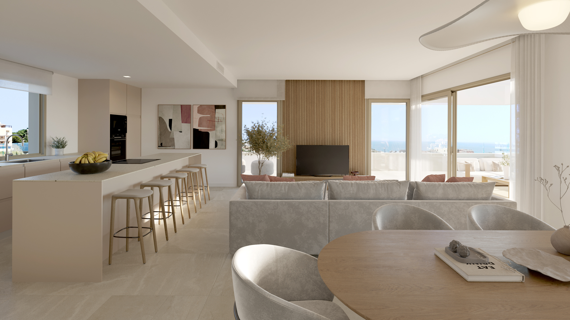 Wohnzimmer Penthouse