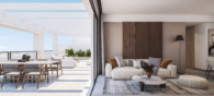 WZ / Terrasse Penthouse - Top Preis/Leistung mit Meerblick – Wohnen am Golfplatz oberhalb La Cala de Mijas