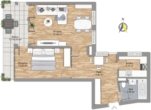 Grundriss - Großzügige Wohnung mit vielen Vorzügen