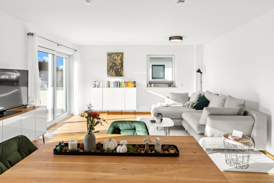 Neubau-Ambiente – Schöner Wohnen mit exklusiver Ausstattung, 85098 Großmehring, Etagenwohnung