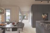Visualisierung Esszimmer - Nachhaltige Architektur in Perfektion: Neubau-EFH mit top Energieeffizienz A+ (provisionsfrei)