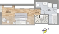 Grundriss DG - Neuwertiges Maisonette-Juwel an der Würm