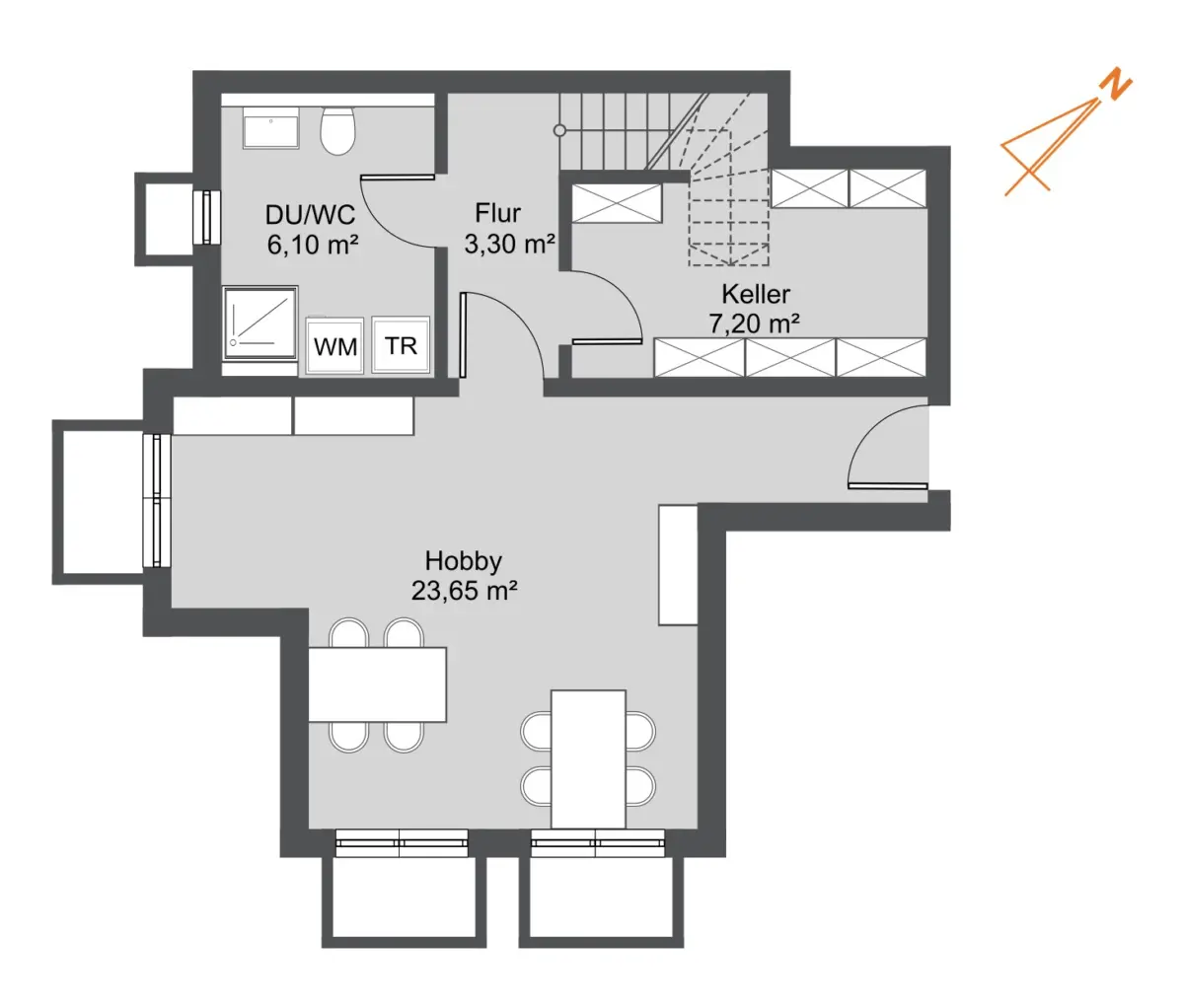 Grundriss UG