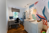 Schlafzimmer - Traumhafte Maisonette-Gartenwohnung mit Saunahaus