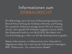 Information Erbbaurecht - Erbpacht | Freiwerdende Wohnung mit Süd-Balkon und Blick ins Grüne