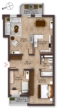 Grundriss - *RESERVIERT* Familienwohnung mit zwei Balkonen in ruhiger Lage