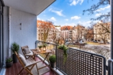 Balkon - Top-Lage im Lehel: Charmantes Apartment mit Balkon am Englischen Garten