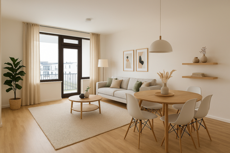 2-Zimmer-Wohnung mit großem Balkon, 81369 München-Sendling, Etagenwohnung