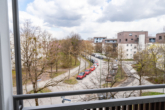 Blick Osten - 2-Zimmer-Wohnung mit großem Balkon