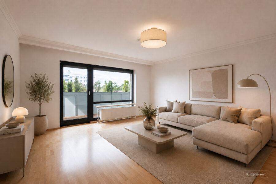 Familienwohnung mit Südwest-Balkon in ruhiger Lage, 80992 München / Moosach, Etagenwohnung