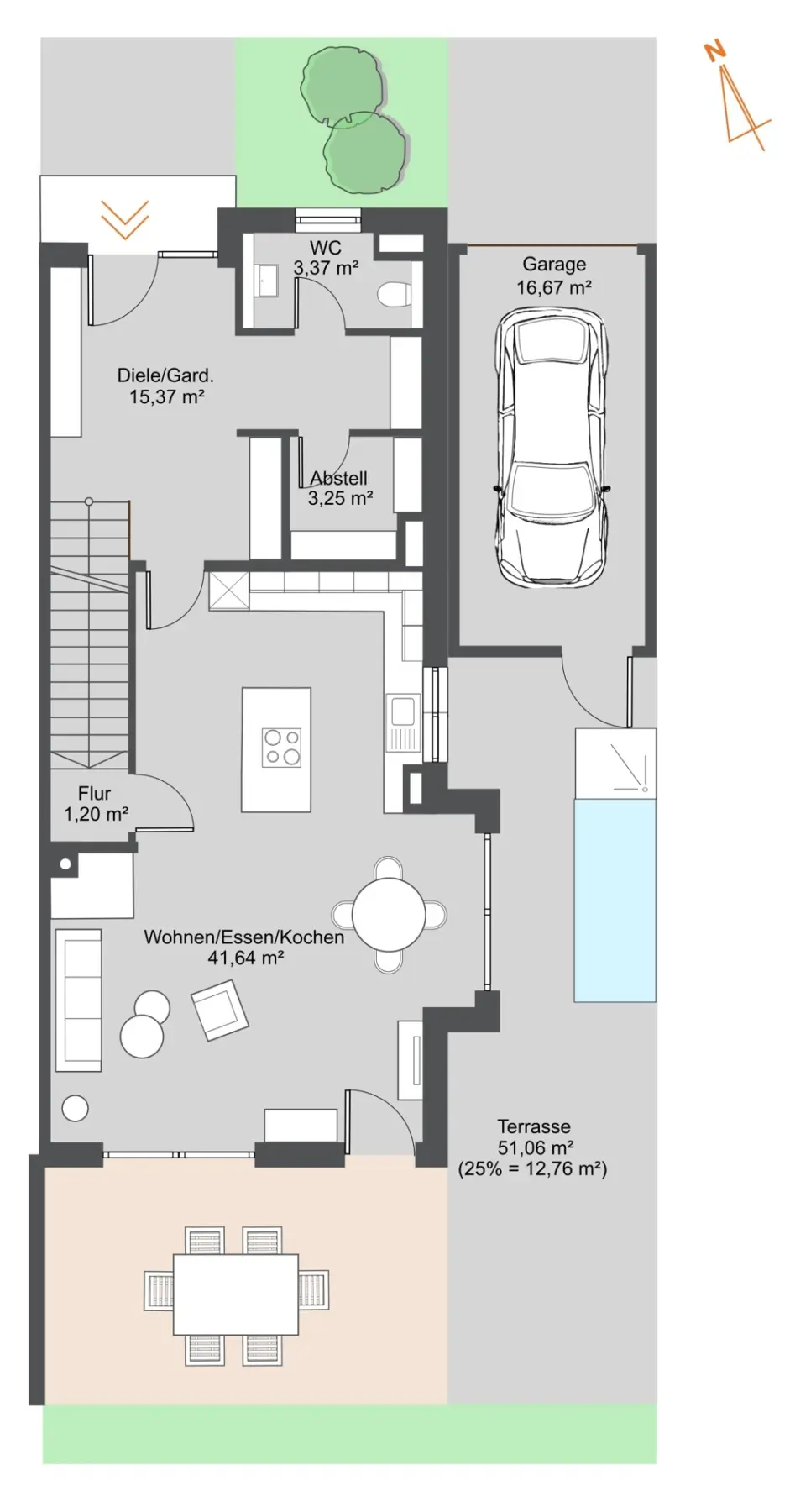 Grundriss EG