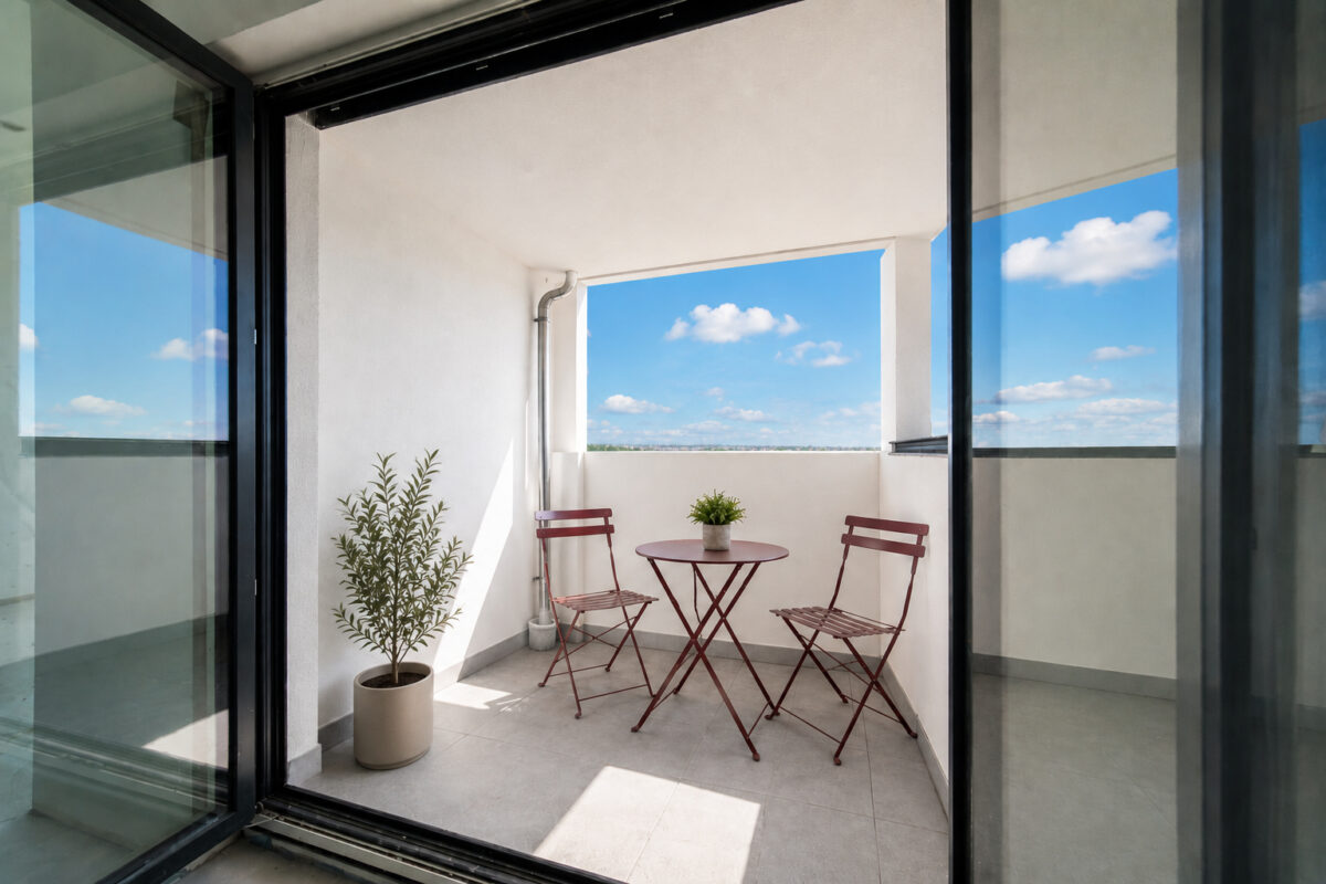 Balkon Visualisierung