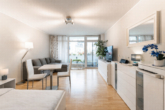 Wohn- Schlafzimmer - Vermietetes City-Apartment mit Tiefgaragenplatz im Gärtnerplatzviertel