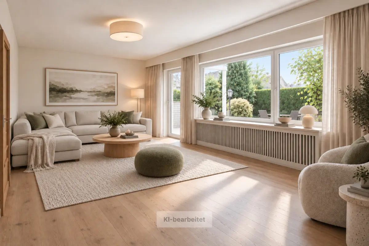 Visualisierung Wohnzimmer