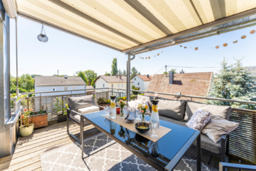 Dachterrassen-Wohntraum mit hochwertiger Ausstattung - Markise