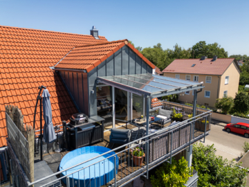 Dachterrassen-Wohntraum mit hochwertiger Ausstattung - Sonnenterrasse