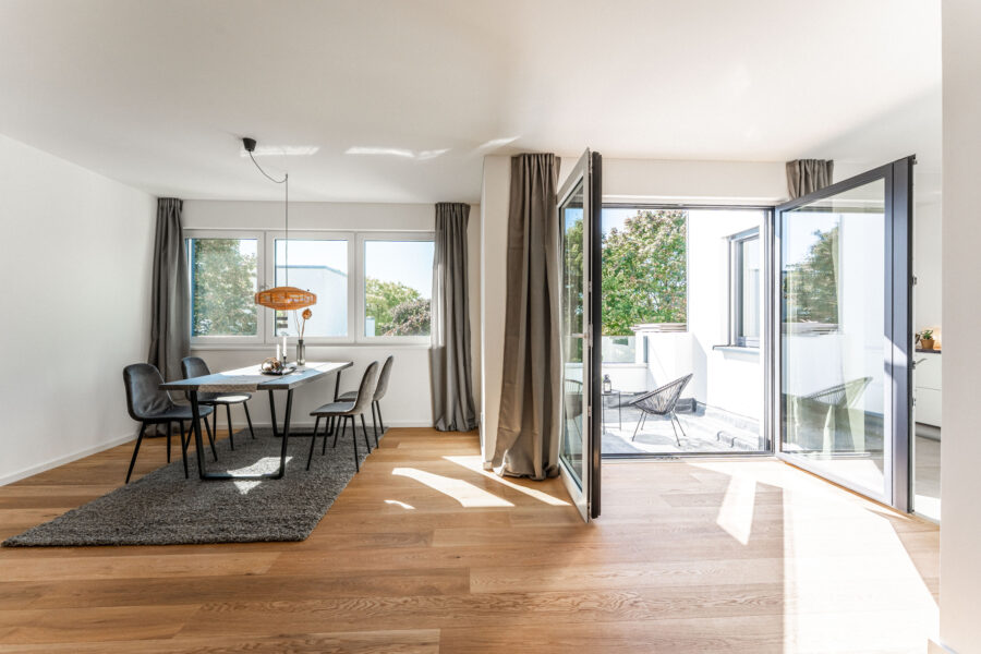 Provisionsfrei | Bezugsfertiges Penthouse im 4.OG (Neubau A+), 81375 München / Kleinhadern, Penthousewohnung
