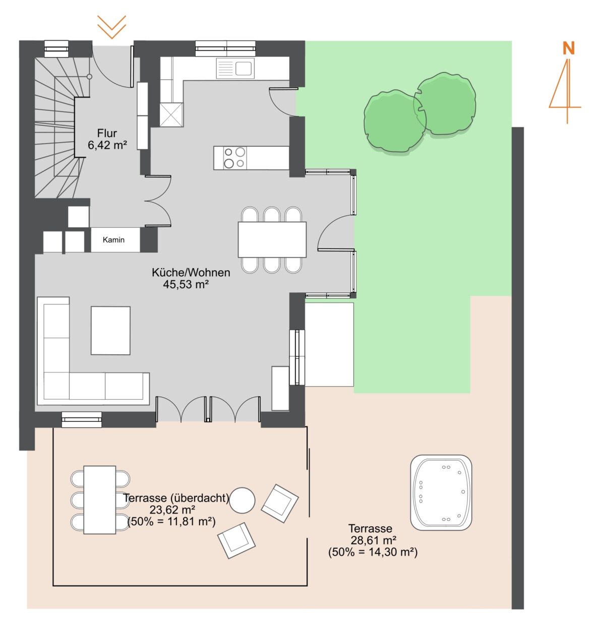 Grundriss EG