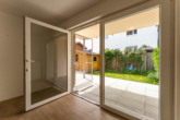 Zugang Terrasse - Gemütliche Gartenwohnung mit Süd/West-Terrasse