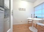Küche - Saniertes Apartment mit Balkon in ruhiger Innenhoflage Nähe Englischem Garten
