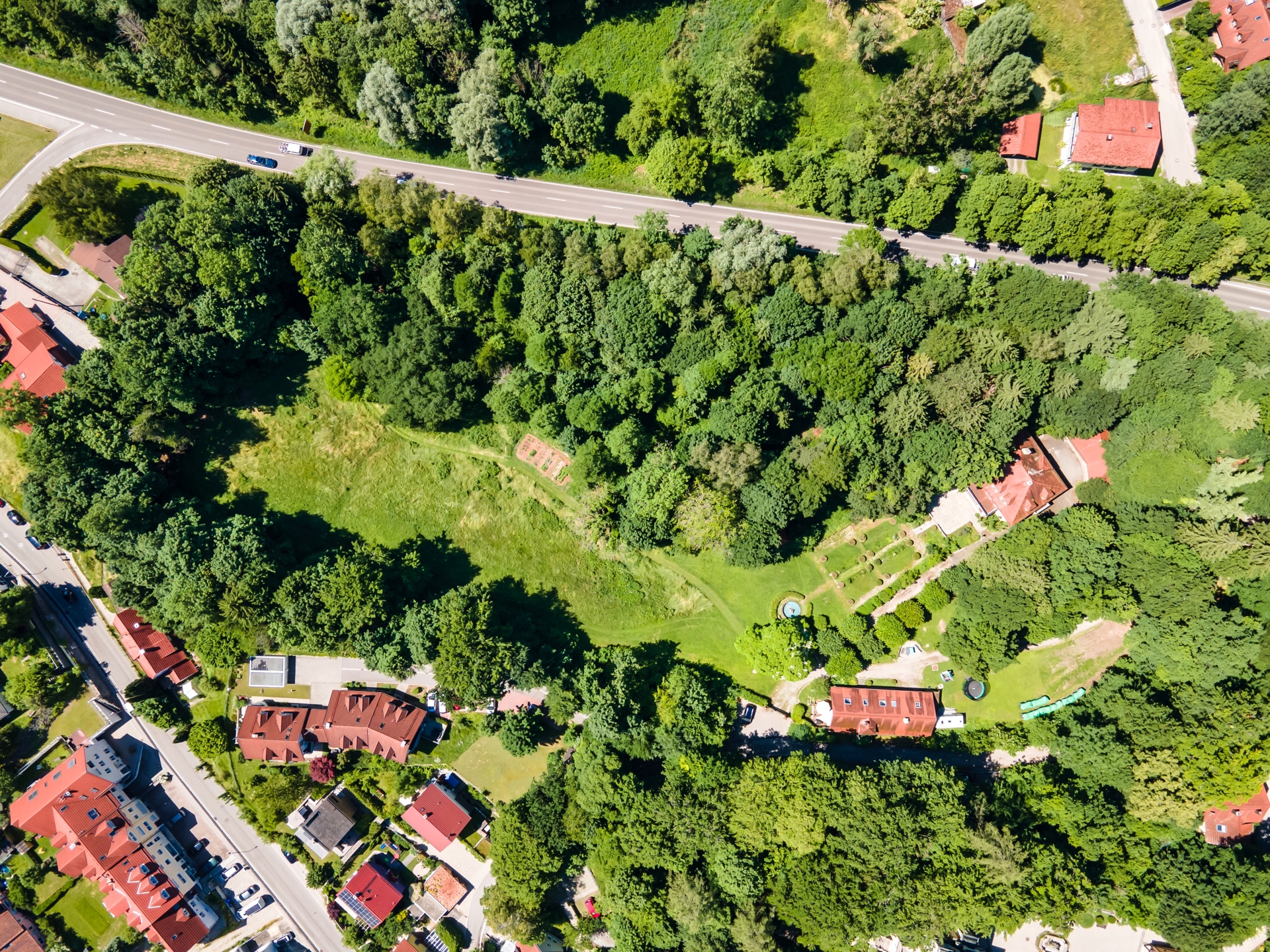 Parkgrundstück