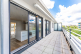 Terrasse - Schicke Dachterrassen-Wohnung mit smarten Einbaulösungen