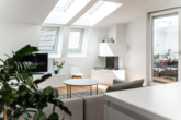 Wohnen - Neuwertige DG-Wohnung mit Terrasse und offenem Grundriss