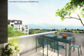 Visu_Terrasse - Neubau-Penthouse in effizienter Bauweise mit Wärmepumpe (A+)